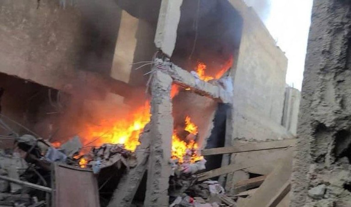 I was killed and wounded by an explosion of a Houthi weapon store in Taiz ... the second in a week