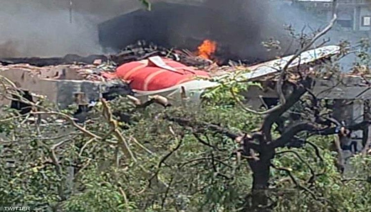 It was carrying 242 passengers .. an Indian plane crashed into a "tragic accident"