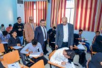 The President of the University of Aden launches the differentiation exams in the College of Medicine and Health Sciences