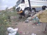 A tragic traffic accident at Sharaab Junction in Taiz results in the death of three people