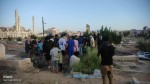 After 4 months and despair of the murderer's arrest .. The family of the teacher Nisreen is burying her