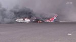 Watch .. horrific pictures of destruction at Sanaa airport after violent Israeli raids