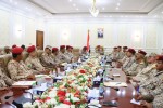 الفريق الداعري يترأس اجتماعاً موسعاً لقيادة وزارة الدفاع ورؤساء الهيئات ومدراء الدوائر
