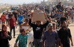 "Chaos" and "shooting" with the distribution of "Gaza relief" aid to the Palestinians