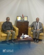 المُلحق الثقافي بسفارتنا في القاهرة يستقبل مؤسس وعميد كلية مجتمع حضرموت الدولية