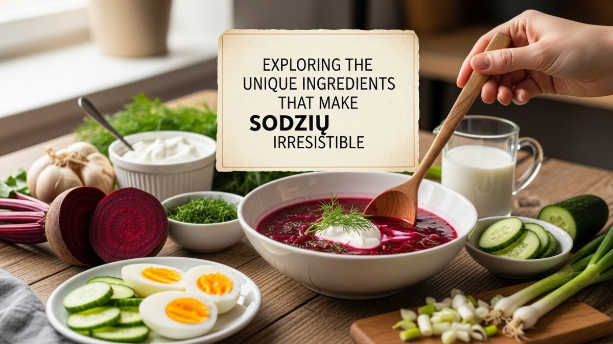 Exploring the Unique Ingredients that Make sodziu Irresistible