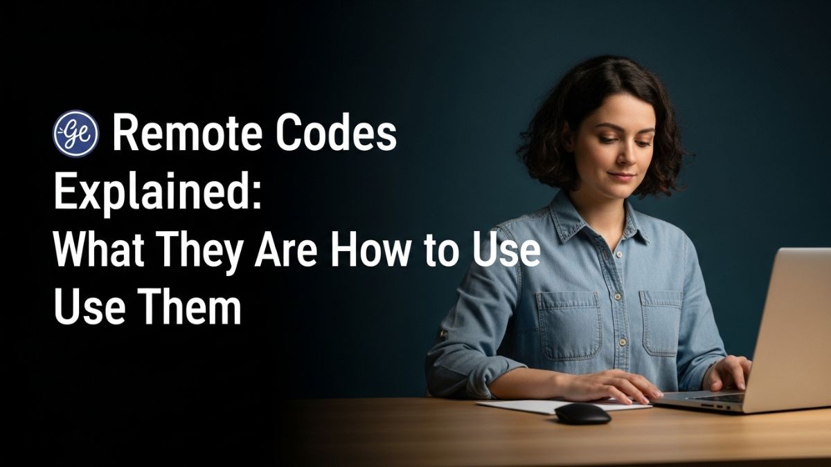 Ge remote codes Explained: What They Are and How to Use Them