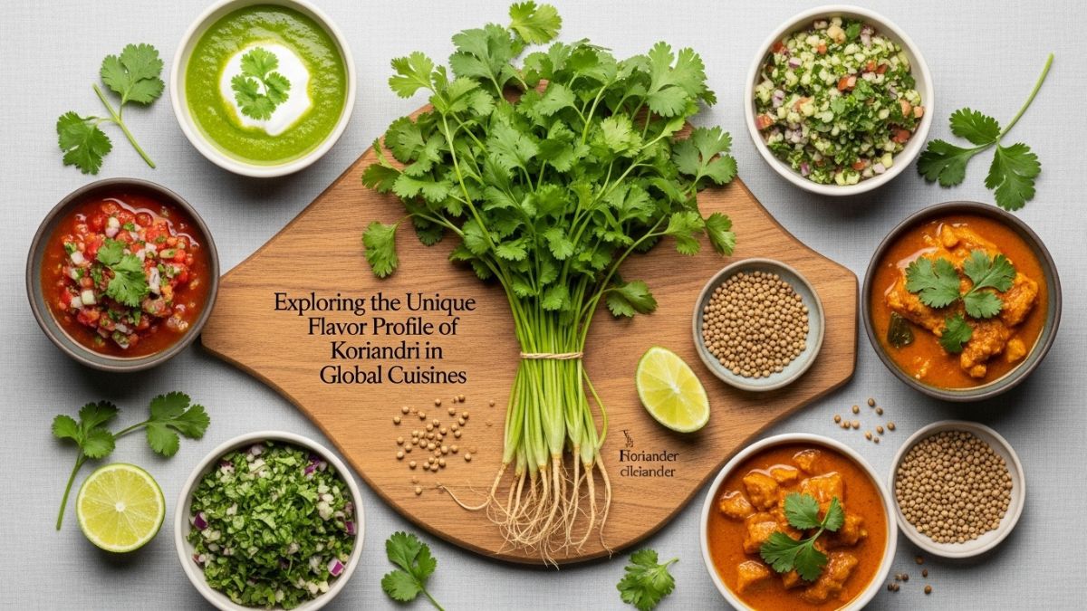 Exploring the Unique Flavor Profile of koriandri in Global Cuisines