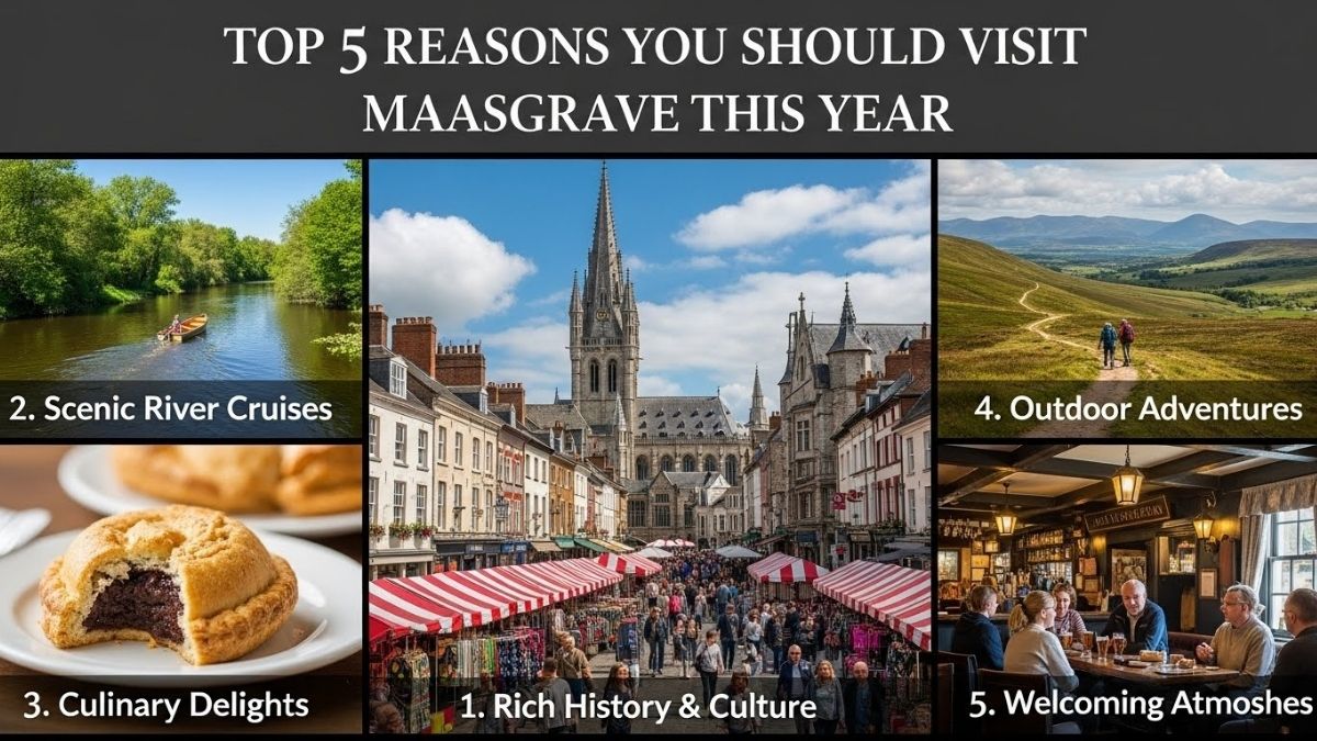 Top 5 reasons why you should visit maasgracve this year