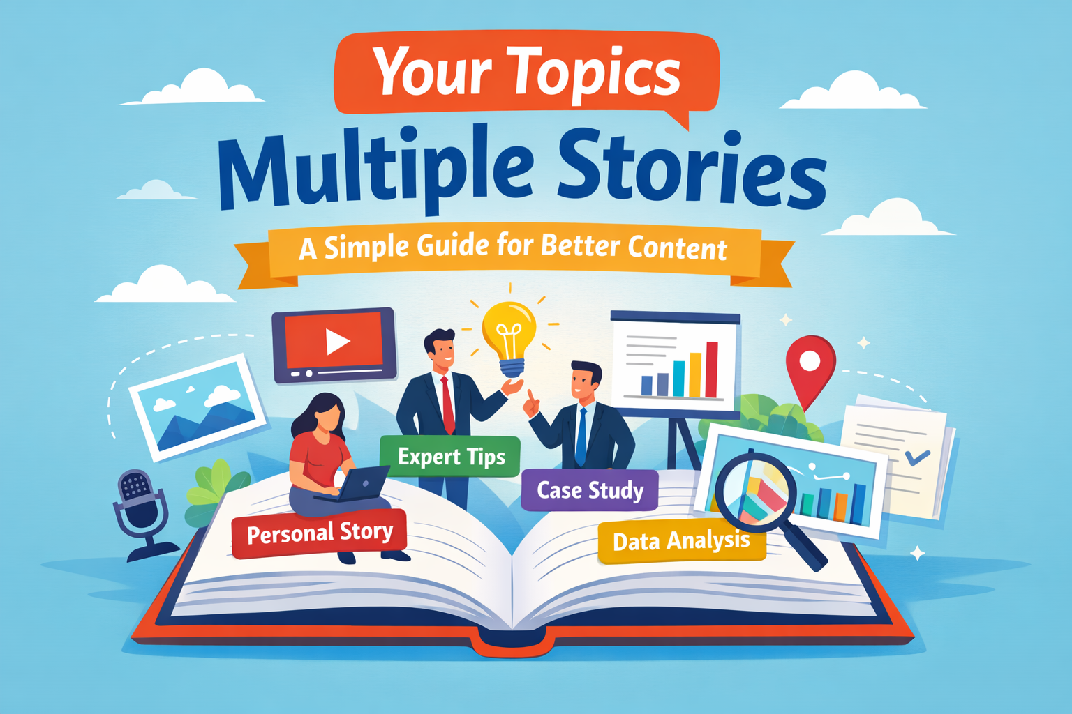your topics multiple stories