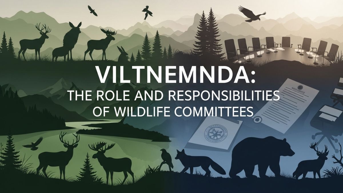 Wildlife committees, known as viltnemnda, play a crucial role in balancing ecological health with community needs. Their structure and responsibilities ensure that wildlife management is approached systematically and thoughtfully.